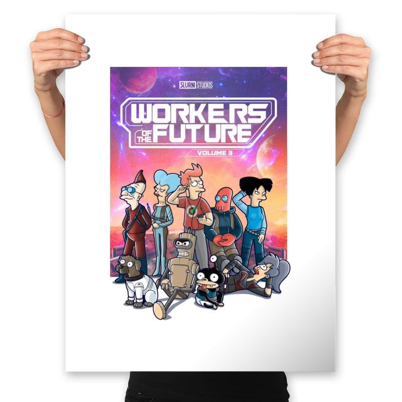 Workers of the Future Vol 3 - Prints Posters RIPT Apparel 18x24 / White