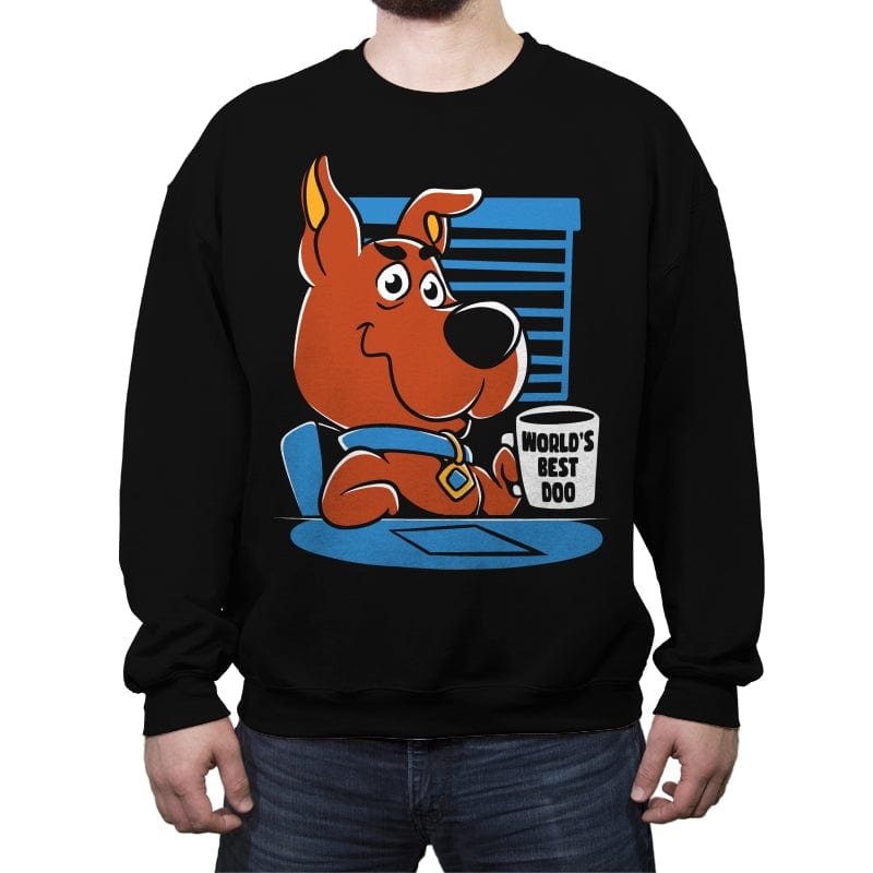 World's Best Doo - Crew Neck Sweatshirt Crew Neck Sweatshirt RIPT Apparel Small / Black