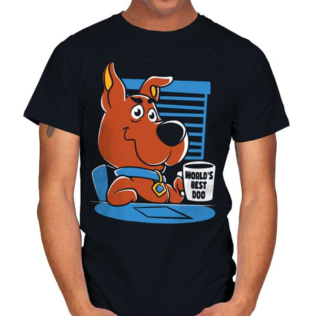 World's Best Doo - Mens T-Shirts RIPT Apparel Small / Black