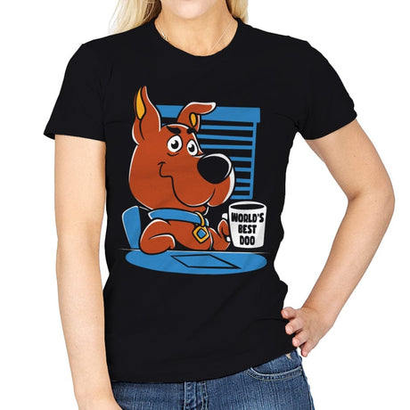 World's Best Doo - Womens T-Shirts RIPT Apparel Small / Black