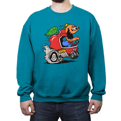 Worm Fink - Crew Neck Sweatshirt Crew Neck Sweatshirt RIPT Apparel Small / Antique Sapphire