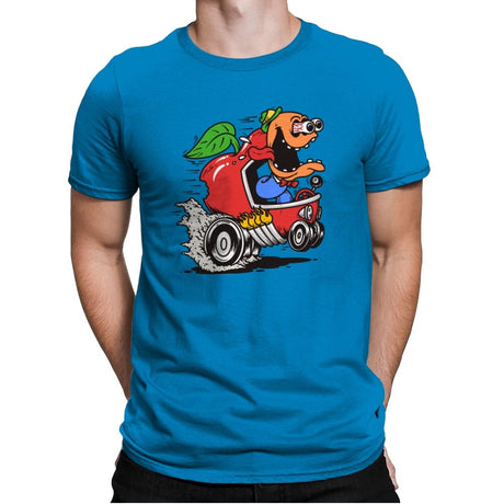 Worm Fink - Mens Premium T-Shirts RIPT Apparel Small / Turqouise