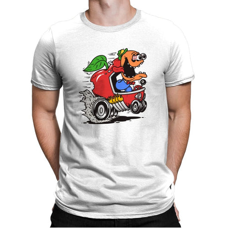Worm Fink - Mens Premium T-Shirts RIPT Apparel Small / White