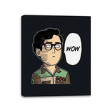 Wow - Canvas Wraps Canvas Wraps RIPT Apparel 11x14 / Black