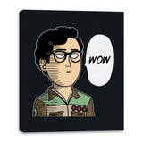 Wow - Canvas Wraps Canvas Wraps RIPT Apparel 16x20 / Black