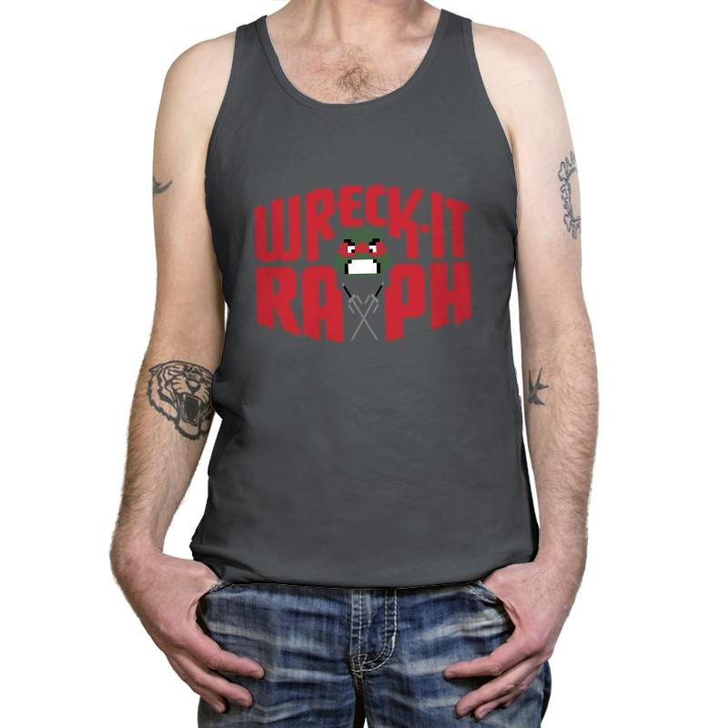 Wreck-It Raph Exclusive - Tanktop Tanktop RIPT Apparel X-Small / Asphalt