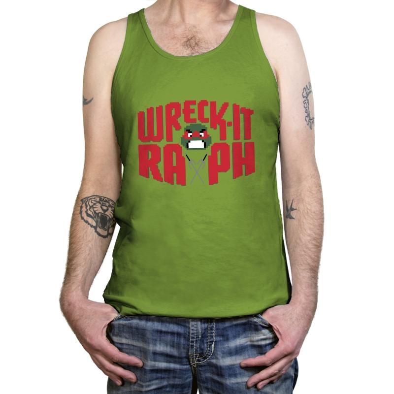 Wreck-It Raph Exclusive - Tanktop Tanktop RIPT Apparel X-Small / Leaf