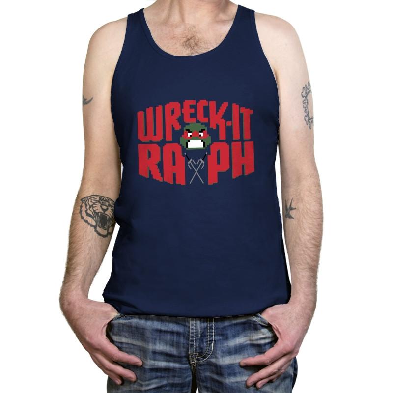 Wreck-It Raph Exclusive - Tanktop Tanktop RIPT Apparel X-Small / Navy