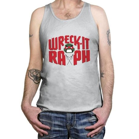 Wreck-It Raph Exclusive - Tanktop Tanktop RIPT Apparel X-Small / Silver