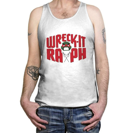 Wreck-It Raph Exclusive - Tanktop Tanktop RIPT Apparel X-Small / White