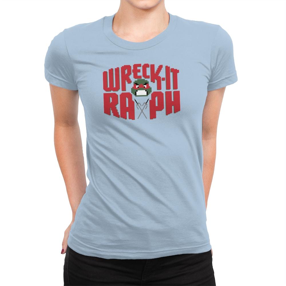Wreck-It Raph Exclusive - Womens Premium T-Shirts RIPT Apparel Small / Cancun