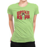 Wreck-It Raph Exclusive - Womens Premium T-Shirts RIPT Apparel Small / Mint