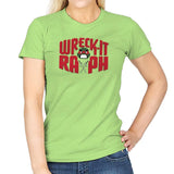 Wreck-It Raph Exclusive - Womens T-Shirts RIPT Apparel Small / Mint Green