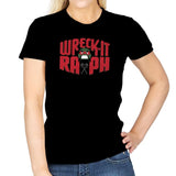 Wreck-It Raph Exclusive - Womens T-Shirts RIPT Apparel Small / Navy