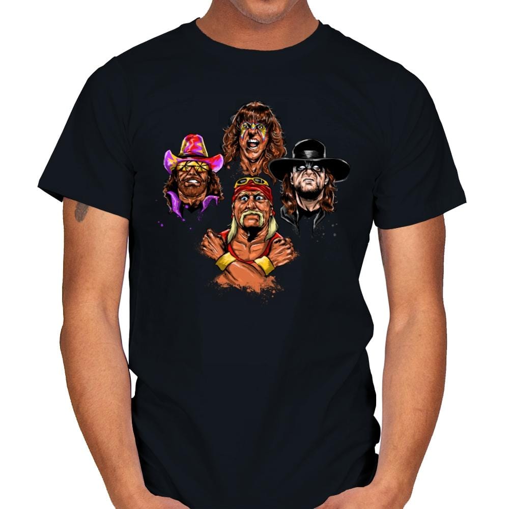 Wrestlers Rhapsody - Mens T-Shirts RIPT Apparel Small / Black
