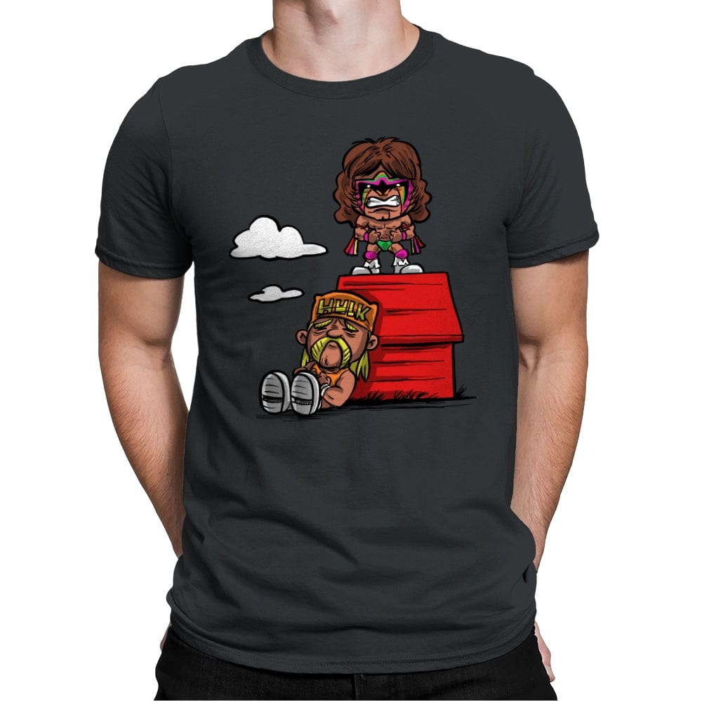 Wrestling Nuts - Mens Premium T-Shirts RIPT Apparel Small / Heavy Metal