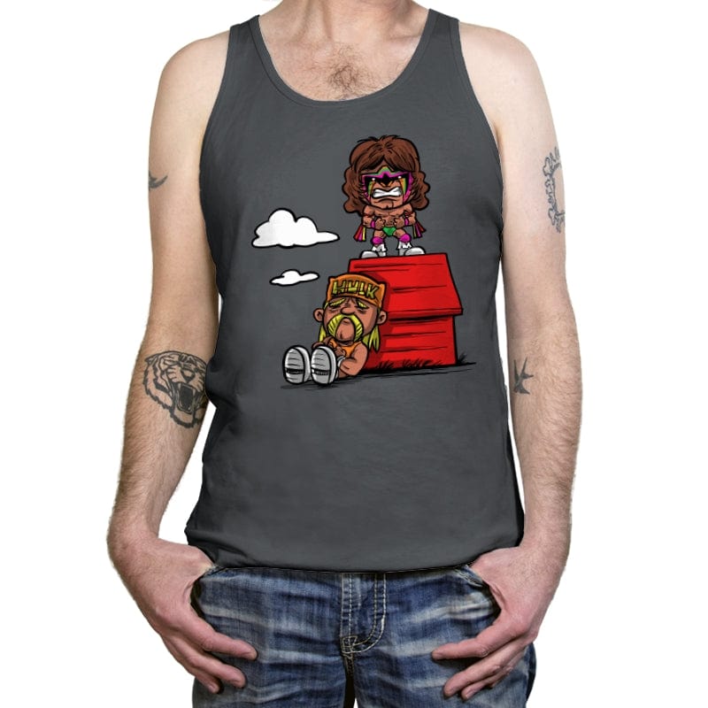 Wrestling Nuts - Tanktop Tanktop RIPT Apparel X-Small / Asphalt