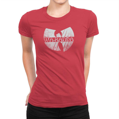 Wu-Kanda Clan - Best Seller - Womens Premium T-Shirts RIPT Apparel Small / Red