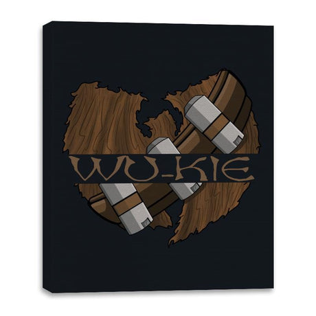 WU-KIE Clan - Canvas Wraps Canvas Wraps RIPT Apparel 16x20 / Black