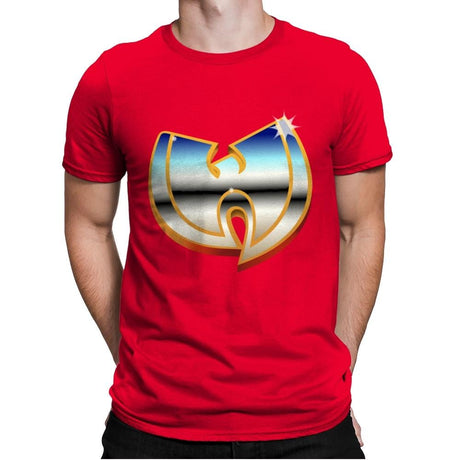 Wu-Mania - Anytime - Mens Premium T-Shirts RIPT Apparel Small / Red