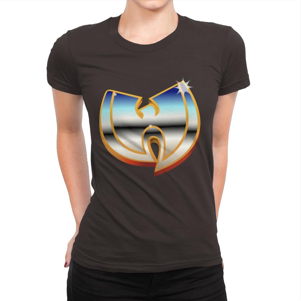 Wu-Mania - Anytime - Womens Premium T-Shirts RIPT Apparel Small / Dark Chocolate