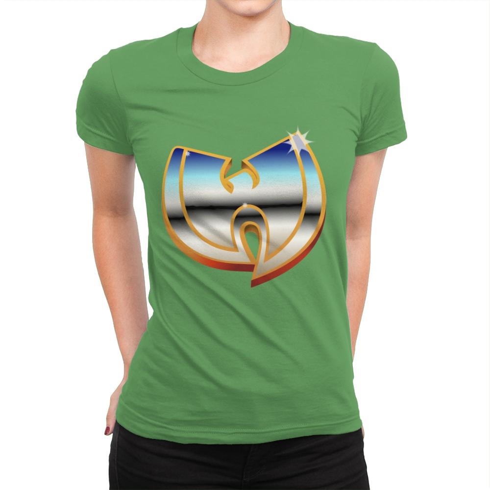 Wu-Mania - Anytime - Womens Premium T-Shirts RIPT Apparel Small / Kelly Green