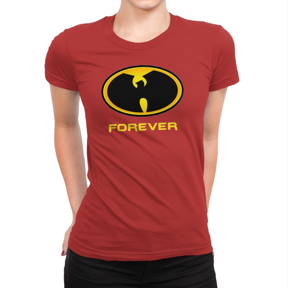 WuForever - Womens Premium T-Shirts RIPT Apparel Small / Red