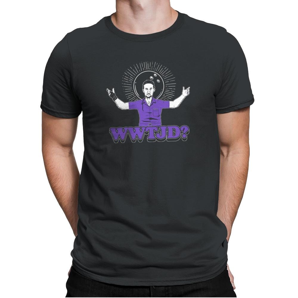 WWTJD? Exclusive - Mens Premium T-Shirts RIPT Apparel Small / Heavy Metal