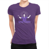 WWTJD? Exclusive - Womens Premium T-Shirts RIPT Apparel Small / Purple Rush