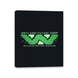 WYC Glitch - Canvas Wraps Canvas Wraps RIPT Apparel 11x14 / Black