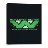 WYC Glitch - Canvas Wraps Canvas Wraps RIPT Apparel 16x20 / Black