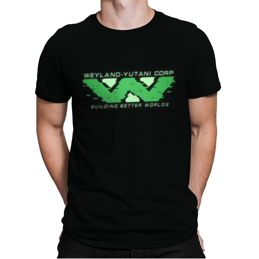 WYC Glitch - Mens Premium T-Shirts RIPT Apparel Small / Black