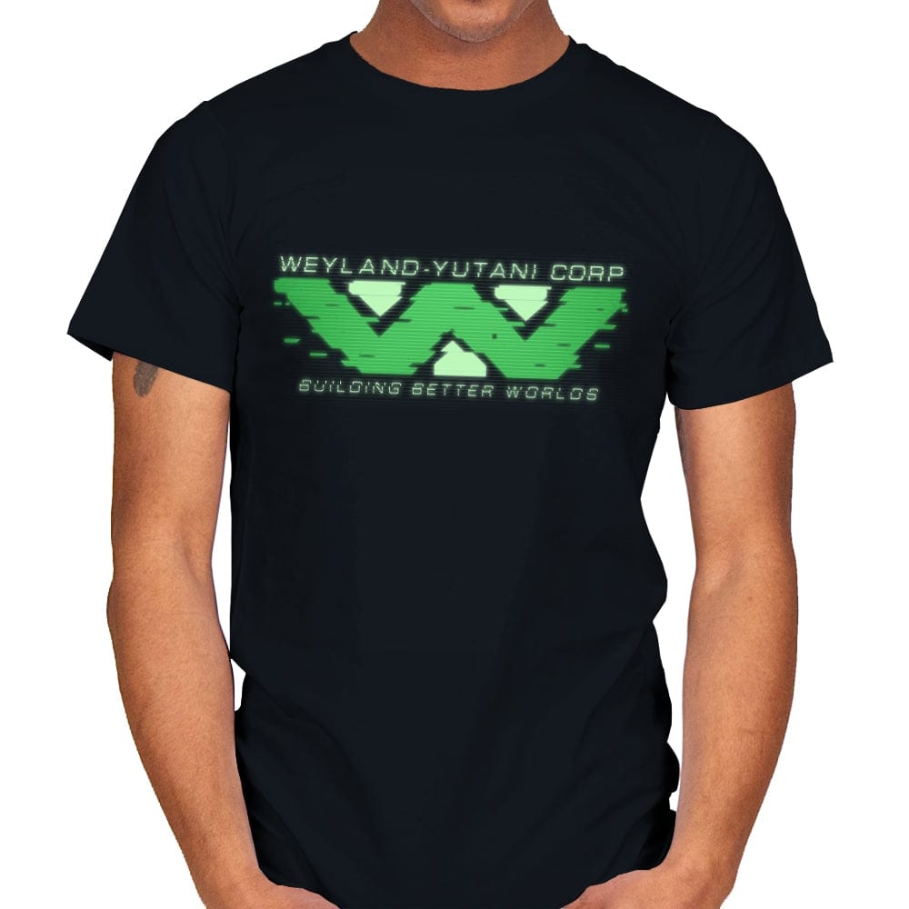 WYC Glitch - Mens T-Shirts RIPT Apparel Small / Black