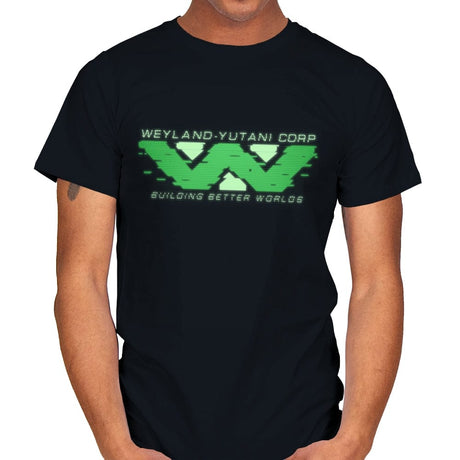 WYC Glitch - Mens T-Shirts RIPT Apparel Small / Black