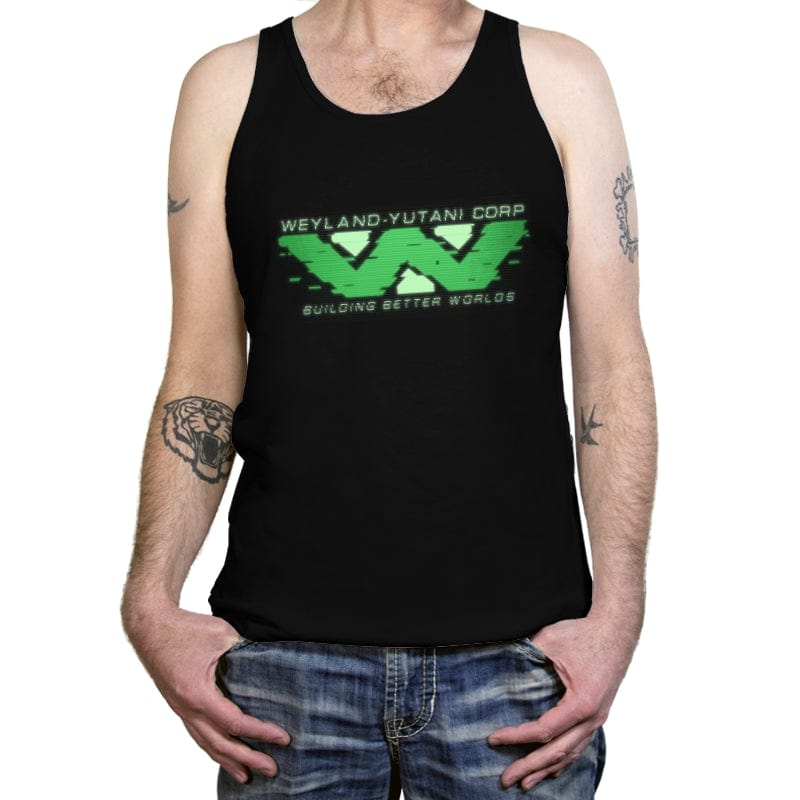 WYC Glitch - Tanktop Tanktop RIPT Apparel X-Small / Black