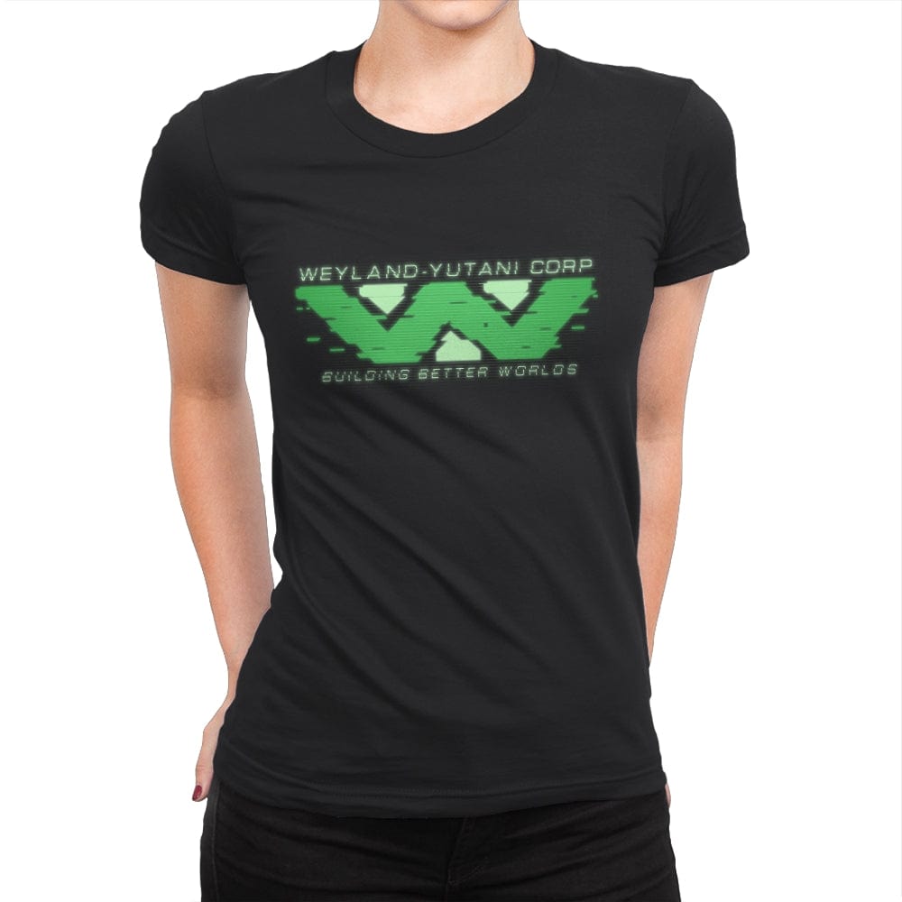 WYC Glitch - Womens Premium T-Shirts RIPT Apparel Small / Black