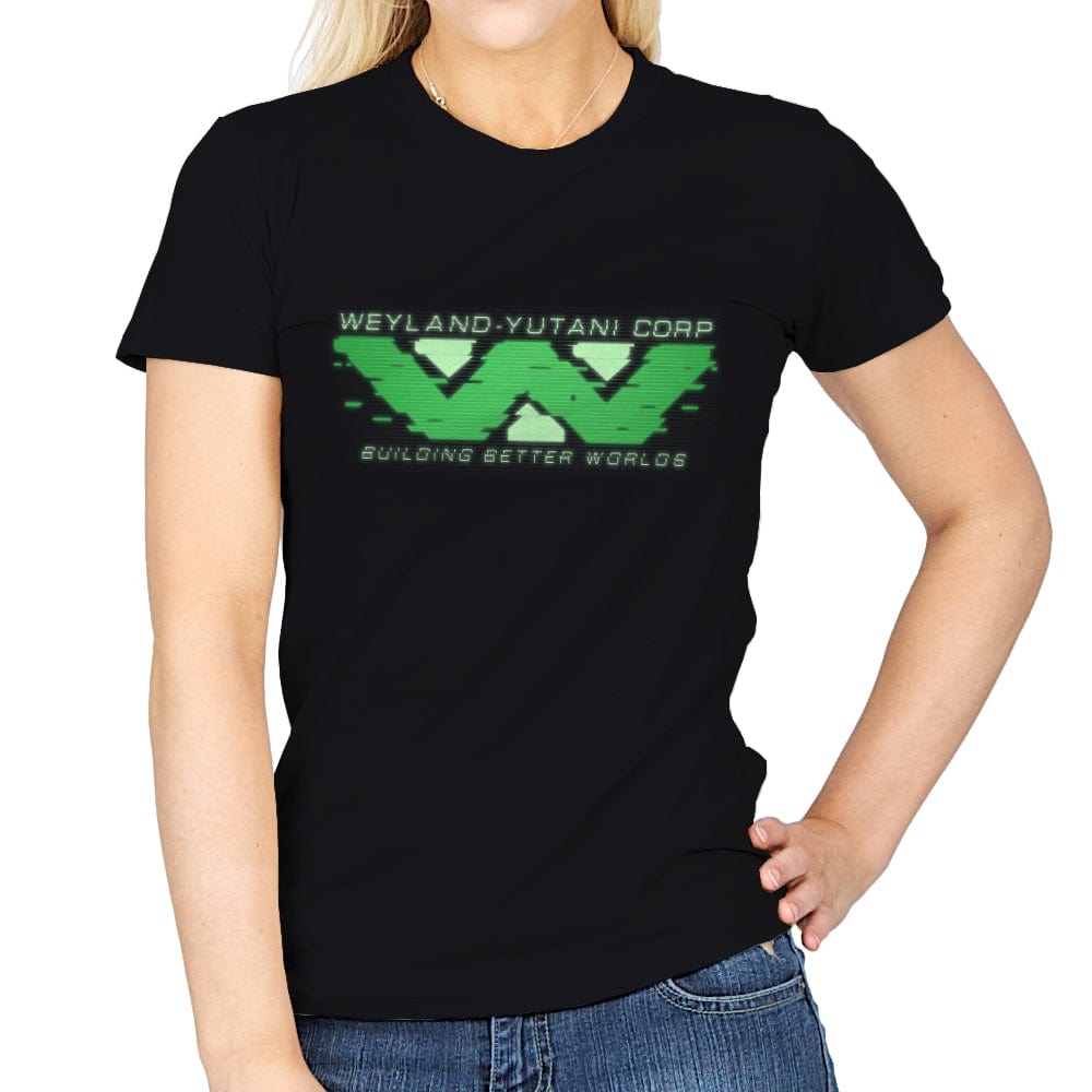 WYC Glitch - Womens T-Shirts RIPT Apparel Small / Black
