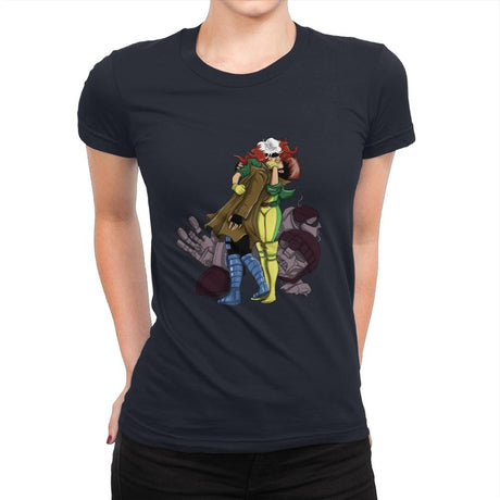 X-Day - Womens Premium T-Shirts RIPT Apparel Small / Midnight Navy