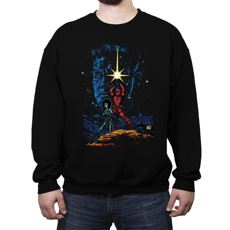 X-Force Strike Back - Crew Neck Sweatshirt Crew Neck Sweatshirt RIPT Apparel