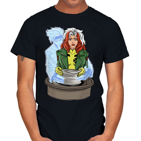 X-Ghost - Mens T-Shirts RIPT Apparel Small / Black