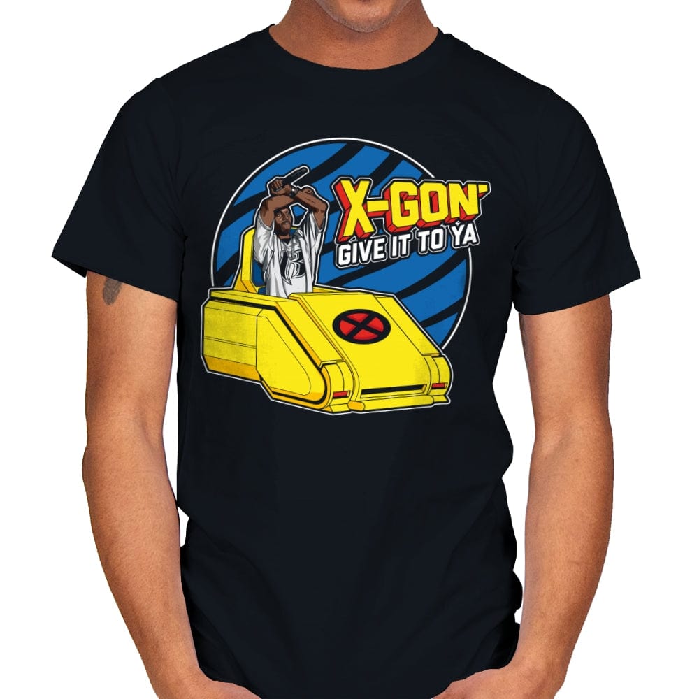 X-Gon Give it to ya! - Anytime - Mens T-Shirts RIPT Apparel Small / Black