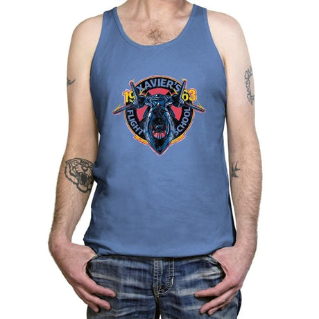 Xavier's Flight School Exclusive - Tanktop Tanktop RIPT Apparel X-Small / Blue Triblend