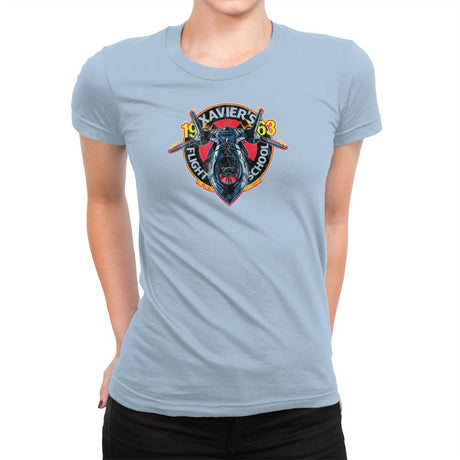Xavier's Flight School Exclusive - Womens Premium T-Shirts RIPT Apparel Small / Cancun