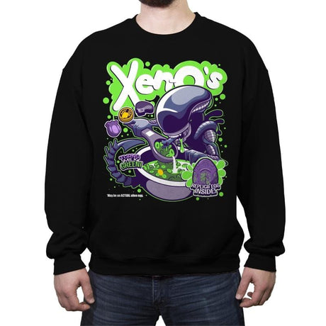 Xen-O's - Crew Neck Sweatshirt Crew Neck Sweatshirt RIPT Apparel
