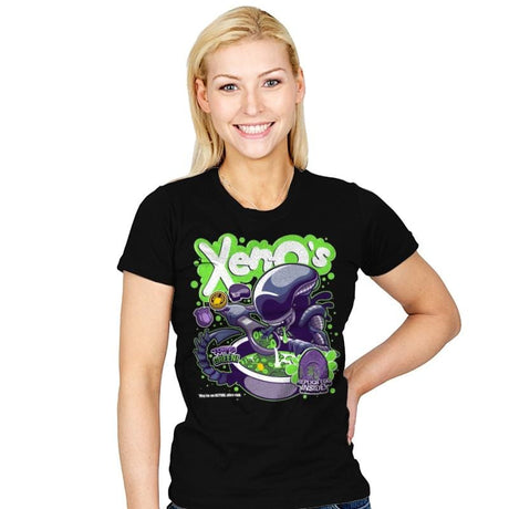Xen-O's - Womens T-Shirts RIPT Apparel Small / Black