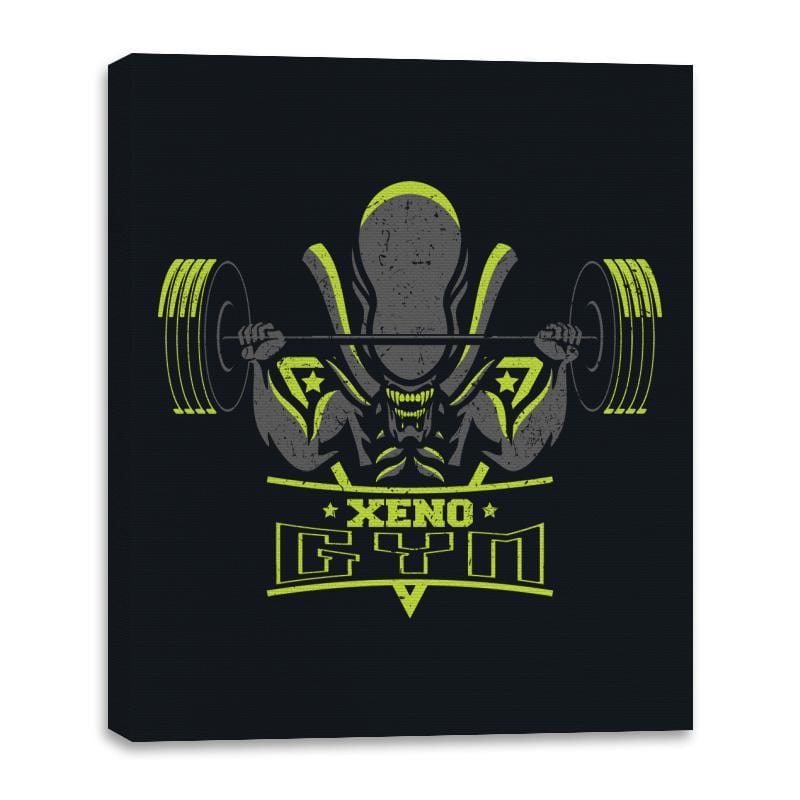 Xeno Gym - Canvas Wraps Canvas Wraps RIPT Apparel 16x20 / Black
