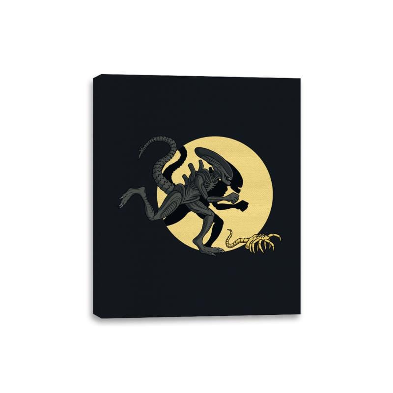 Xenomorph Adventures - Canvas Wraps Canvas Wraps RIPT Apparel 8x10 / Black