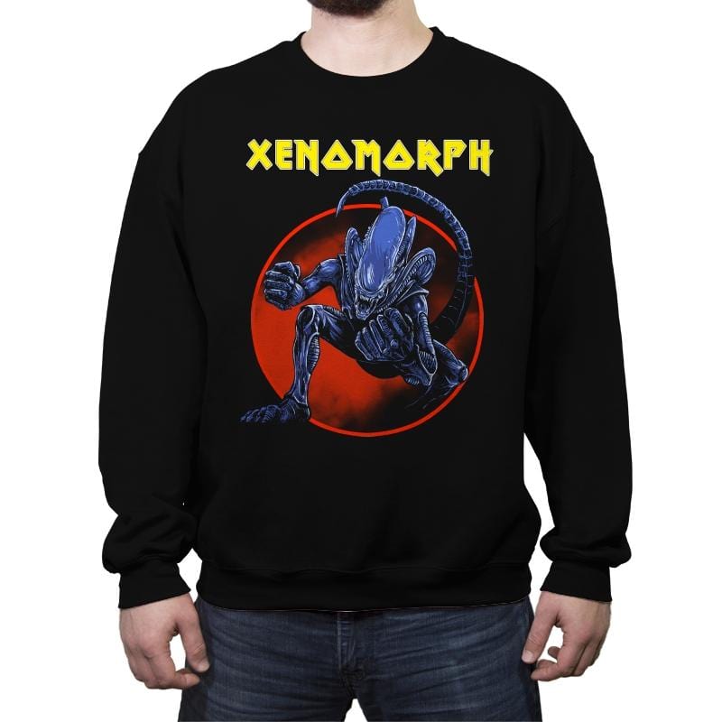Xenomorph - Crew Neck Sweatshirt Crew Neck Sweatshirt RIPT Apparel