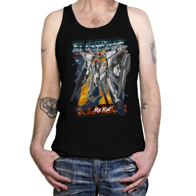 XI GUNDAM - Tanktop Tanktop RIPT Apparel X-Small / Black