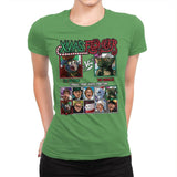Xmas Fighter - Muppets Christmas vs Gremlins - Womens Premium T-Shirts RIPT Apparel Small / Kelly